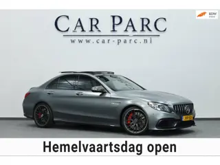 Mercedes-Benz C-klasse AMG 63 S 510+PK MULTIBEAM/VIRTUAL/SFEER/PANO/SCHAAL+LEER+S.VERKOELING/19" LMV