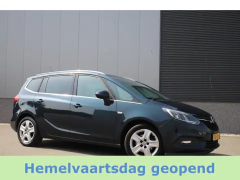 Opel Zafira 1.4 Turbo/120pk/7-persoons/Cruise/Carplay/Emerald Green/PDC/Led