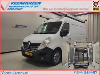 Renault Master 2.3dCi 131pk L2/H2 Werkplaats Inrichting Euro 6!