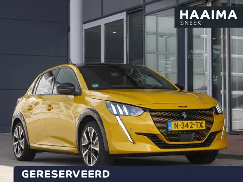 Peugeot e-208 EV GT Pack 50 kWh | Adaptive cruise control | Navigatie | Achteruitrijcamera | Alcanta