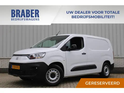 Fiat E-Doblò 136 L2 50 kWh | Nieuw | Clima | Navi | Cruise | Klaptafel | Camera | PDC | Comfort Conn