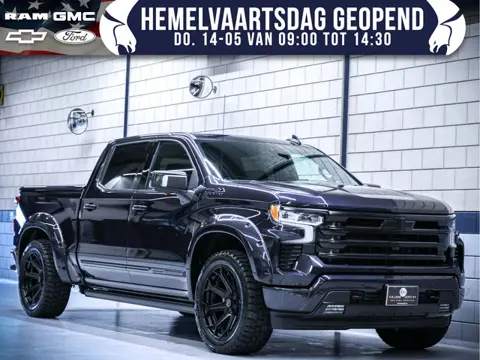 Chevrolet Silverado 1500 High Country | Black Ops Dark Ash Metallic | Nieuw geleverd | 6.2L V8