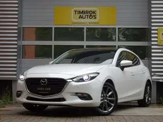 Mazda 3 2.0 SkyActiv 120pk 5d *1e eig/Xenon/Stoel+stuurverw/HUD/18"*