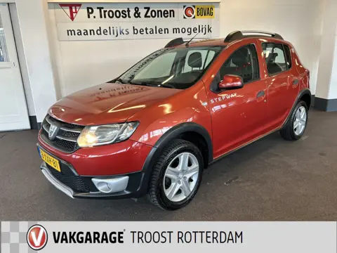 Dacia Sandero 0.9 TCe Stepway Lauréate Hoge instap | Lederen bekleding | Cruise control | Apple carp