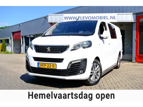 Peugeot Expert 2.0 BlueHDI 120 Long Asphalt DC 5-pers Navi|1e Eig|HUD|LMV|PDC|Cam