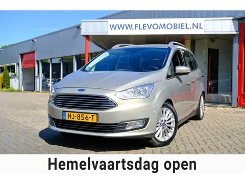 Ford Grand C-Max 1.5 Titanium Aut. Leder|Navi|Clima|LMV|Cruise|Trekhaak