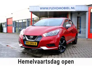 Nissan Micra 1.0L Acenta 5-drs Airco|Cruise|CarPlay|LMV