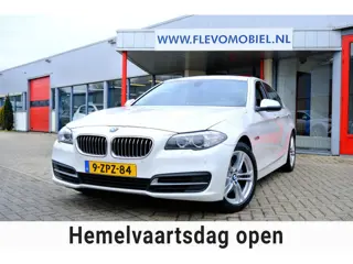 BMW 5-serie 520i Executive Aut. Xenon|Leder|Navi|Clima|LMV