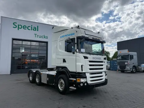 Scania R500 V8 6x4 / Euro 4 / Handgeschakeld / Lucht geveerde vooras / Speciaal Interieur