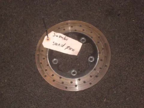 Rear brake disc Suzuki GSX R 600 1995 - 2000