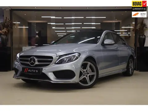 Mercedes-Benz C-klasse 200 AMG-LINE PANO/MEM/STOELVER/CAM/ACC/VOL