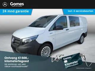 Mercedes-Benz eVito eVito Lang 66 kWh | Luxe Dubbel-cabine | Parkeersensoren voor & achter