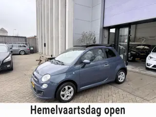 Fiat 500 C 1.4 Sport CABRIO! LEER! PDC! 101PK! INRUIL MOGELIJK!