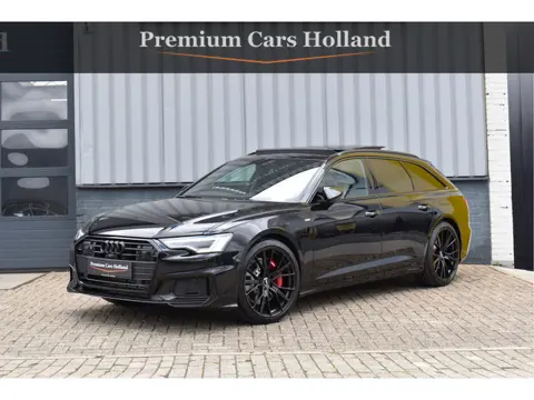 Audi A6 Avant 55 TFSI e Quattro S-Line 367 Pk Pano RS-Stoel Rood Stiksel Keyless Trekhaak ACC S6 Dif