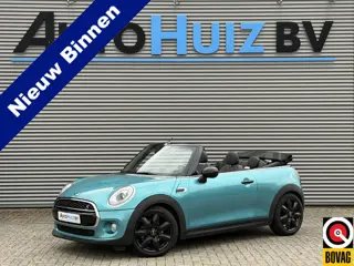 MINI Cabrio 1.5 Cooper 136 PK Chili Wired Pakket LED Navi Pro PDC Union Jack Dak Stoelverwarming DAB
