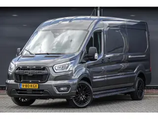 Ford Transit L3H2 2.0Tdci 165Pk Aut. | Raptor Edition | 2xSchuifdeur | 360° Camera | Treeplanken | 1