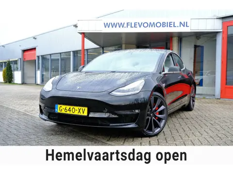 Tesla Model 3 75D Performance AWD 75 kWh 462pk Aut. Pano|1e Eig|Leder||AutoPilot|Cam|20"LMV