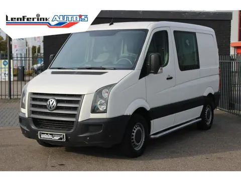 Volkswagen Crafter 2.5 TDI 136 pk Dubbel Cabine L1 Airco, Trekhaak Cruise Control, Sidebars, Youngti