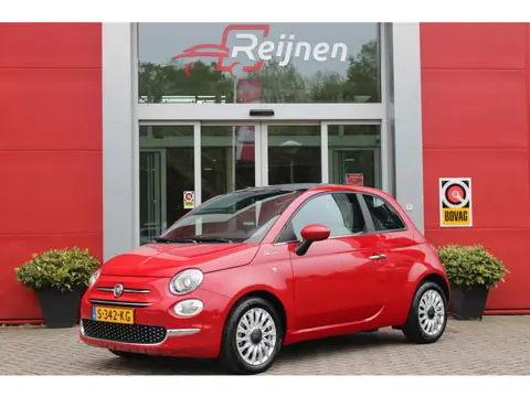 Fiat 500 1.0 Hybrid 69PK DOLCEVITA | PANORAMA DAK | APPLE CARPLAY/ANDROID AUTO | HALF LEDEREN BEKLED