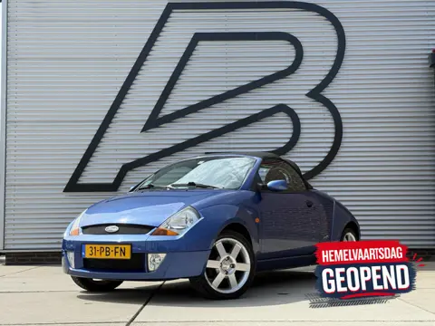 Ford Streetka 1.6 Futura 2e Eigenaar|Airco|Leder|Goed Ondehrouden|Stoelverwarming|Elektr. Ramen|N.A.