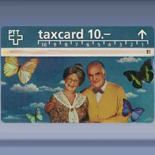 Couple and Butterflies (509C) (1995)
