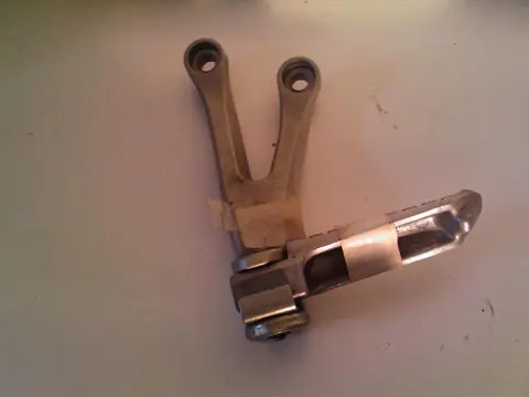 Pillion step left  Kawasaki ZX 6 R 1998 - 1999 / 2000 - 2002