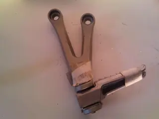 Pillion step left  Kawasaki ZX 6 R 1998 - 1999 / 2000 - 2002