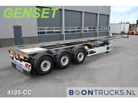 Renders-has FCC08 + GENSET | 2x20-30-40-45ft HC * ADR * SAF/DISC * LIFT AXLE * EXTENDABLE REAR