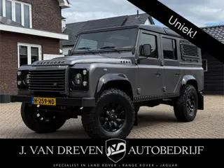 Land Rover Defender 2.4 TD 110 SW Fire - Stoelverw. Apple Carplay, Trekhaak, Leder, Achteruitrijcam,