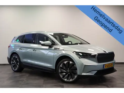 Škoda Enyaq iV 80 First Edition High Panoramadak HUD VCP Navi Clima Cruise Camera 21"LM * Hemelvaart