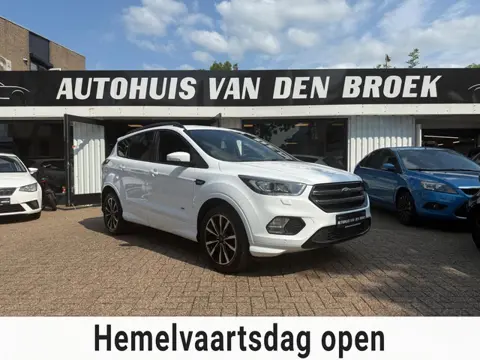 Ford Kuga 2.0 242Pk 4X4 St-Line|Automaat|Xenon|Cruise|Navi|Climate|Carplay|Led|Leer|Lmv|Elek Pakket|