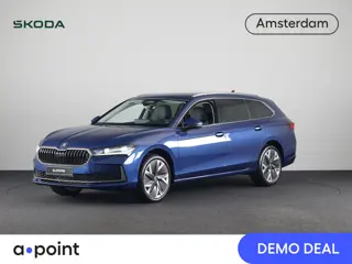 Škoda Superb Combi 1.5 TSI MHEV First Edition 150 p | Panoramadak | 19 inch | Lounge Interieur | Led