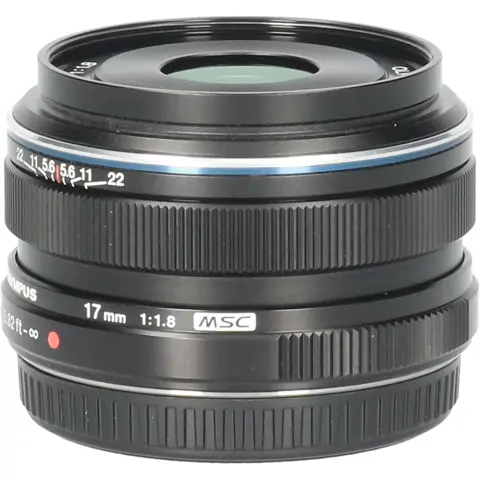 Tweedehands Olympus M.Zuiko Digital ED 17mm f/1.8 - Zwart CM6752