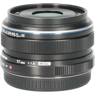 Tweedehands Olympus M.Zuiko Digital ED 17mm f/1.8 - Zwart CM6752