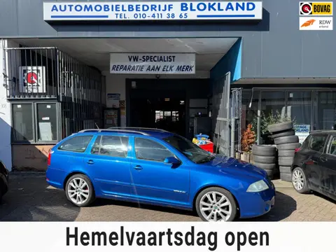 Skoda Octavia Combi 2.0 TFSI RS/ Met 200PK/ met Airco, Lederen interieur, Cruise Control en een ruim