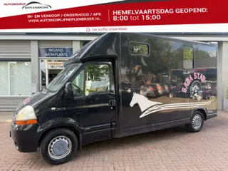 Renault Master T35 2.5 dCi L3H1 DC Paardenwagen – 2007 – MTM – Airco – Nieuwe APK