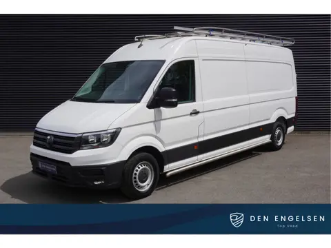 Volkswagen Crafter 140pk L4H3 360°Camera Trekhaak Apple Carplay Werkplaats inrichting Airco Iperiaal