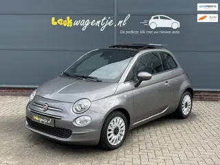 Fiat 500 1.2 Lounge Automaat *schuifdak *carplay *dealerond.