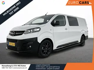 Opel Vivaro 145pk L3H1 Dubbele Cabine Sport Edition Navigatie Climate Control Trekhaak Trekhaak Park