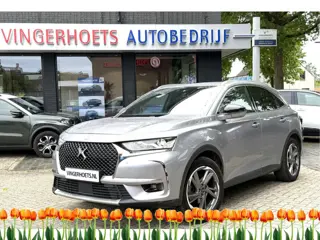 DS 7 Crossback 1.6-16v. * Rivoli * AUTOMAAT * 180 Pk Benzine * * Trekhaak * Zwart Leder * Schuifdak 