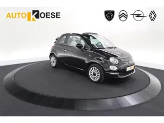 Fiat 500 C 1.0 Hybrid Dolcevita | Elektrisch Vouwdak | Apple Carplay | Parkeersensoren | Climate Con