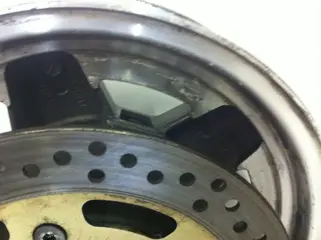 Front wheel complete Suzuki Burgman 400 1998 - 2000