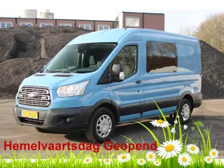 Ford Transit 350 2.2 TDCI L2H2 DC Trend |Dubbel Cabine| *Hemelvaart open*