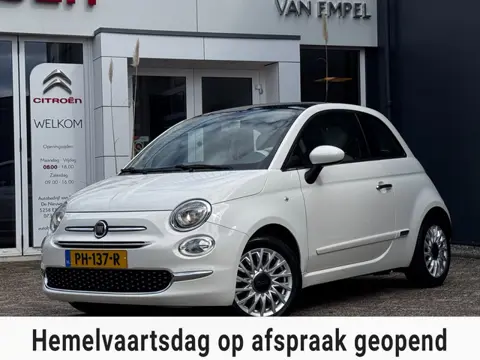 Fiat 500 1.2 Lounge | Panoramadak | Facturen onderhoud aanwezig | NL-Auto | Airco | Bluetooth |