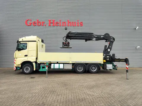 Hiab XS 377 Hipro 7 x Hydr. Hiab Rotated Clamp Mercedes Benz Arocs 2645 6x4 Euro 6!