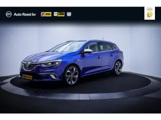 Renault Mégane Estate 1.3T 160Pk Aut. GT-Line IRON BLAUW | FULL LED | KUIPSTOELEN | GR. SCHERM | CAM