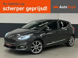 Ford Fiesta 1.0 EcoBoost Hybrid Vignale Leder / Pano / LED / B&O / DAB / Camera / Adaptive Cruise / 