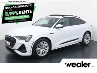 Audi e-tron Sportback S quattro 95 kWh | 503 PK | SoH 100% | Trekhaak | Panoramadak | Top View 360° 