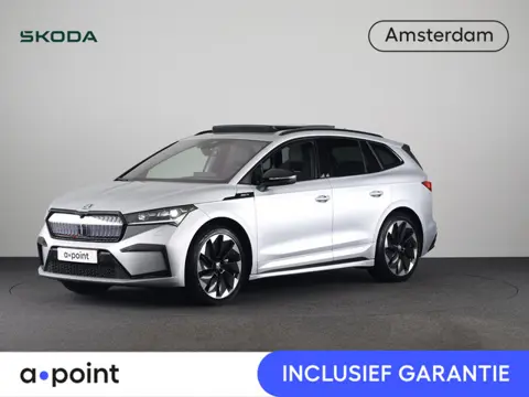 Škoda Enyaq 60 Sportline 180pk | SOH 96,55% | Panoramadak | 21 inch Lichtmetalen velgen | Matrix led