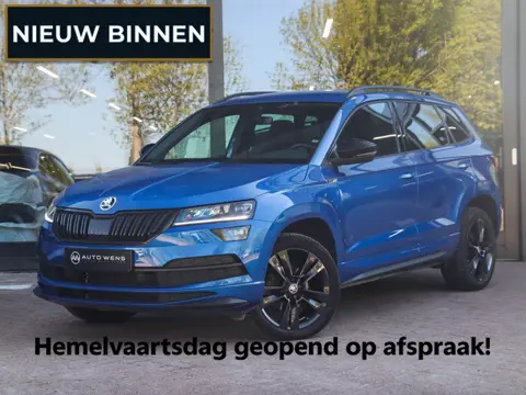 Skoda Karoq 1.5 TSI ACT Sportline 150PK DSG Adapt. Cruise Race Blue 22.000km!